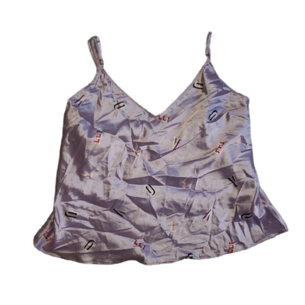 Victoria Secret Bedtime Chic Satin CamI || M || EUC